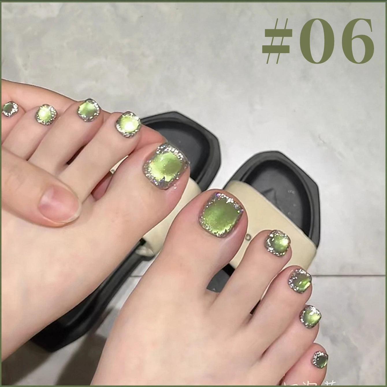 MIANEL 12ml Green Cat Magnetic Gel Nail Polish Spider Lily Varnish Soak Of UV Light Nails Nail Salon Winter Nails 1-21pcs