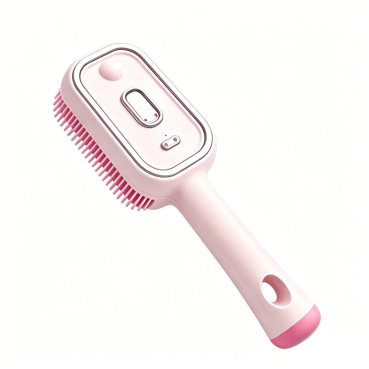 Electric Spray Hair Brush 2-In-1 Misting Hair Brush with Water Spray Reduce Frizz Anti-Static Retractable Steam Massage Comb