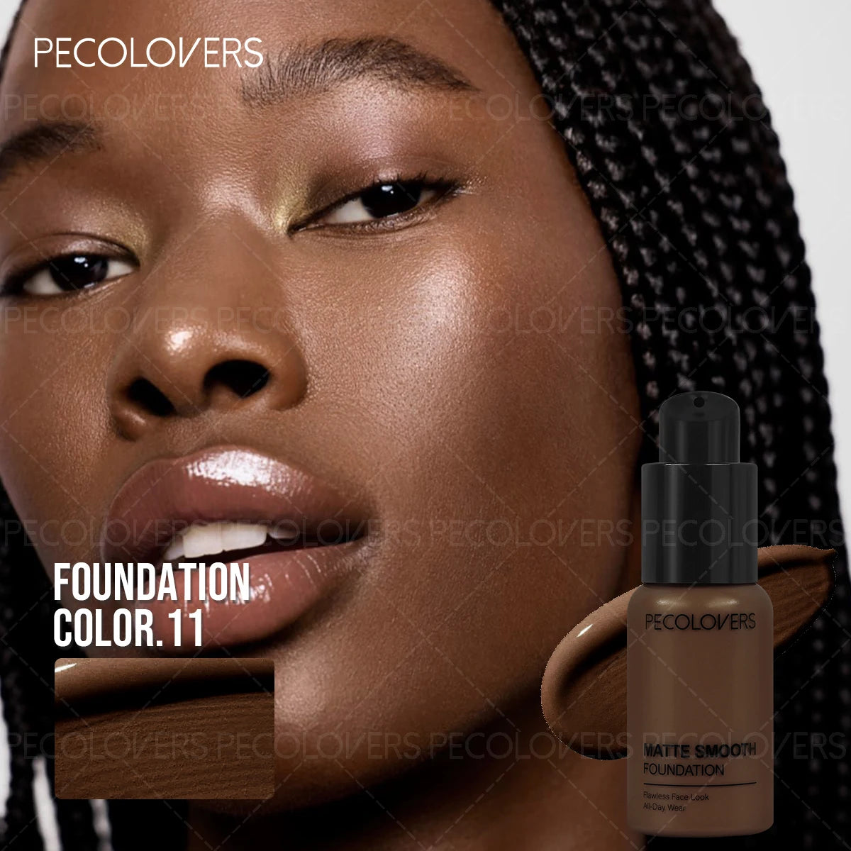 1PC Soft Full Coverage Foundation, Covers Dark Circles, Spots, Acne Marks, Tear Gap, Contouring Powder, Long-Lasting, Non- Cakey, No Makeup Removal, Body Concealer for All Skin