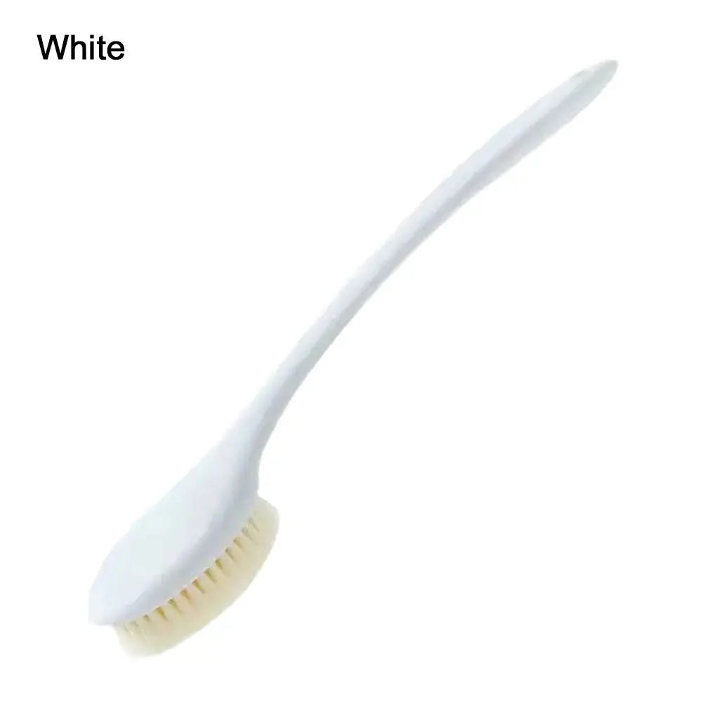 Useful Long Handle Bath Brush Back Rubbing Massager Body Exfoliating Brush Cleaning Tools Soft Rubbing Back Artifact