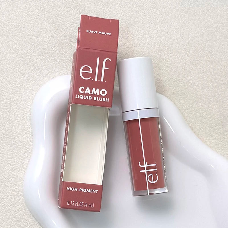 Elf Makeup Base Gel Primer 24ml Lasting Moisturizing Hydrating Lightweight Makeup CHEEKY LYCHEE Liquid Blusher Facial Cosmetics
