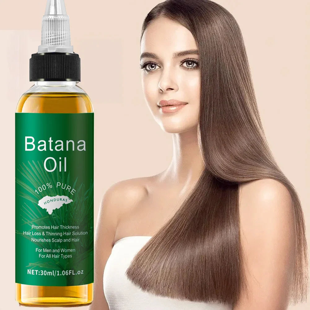 Batana Hair Care Essential Oil Repair Hair Root Moisturize Nourishing Strengthen Improve Split Smooth Hair Care Oil
