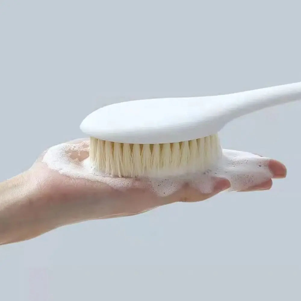 Useful Long Handle Bath Brush Back Rubbing Massager Body Exfoliating Brush Cleaning Tools Soft Rubbing Back Artifact