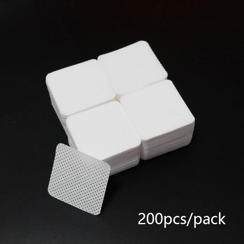 Lint Free Nail Wipes 300/200/100pcs Nail Supplies Nail Polish Remover Wipes Absorbent Soft Removal Tool for Nail Art