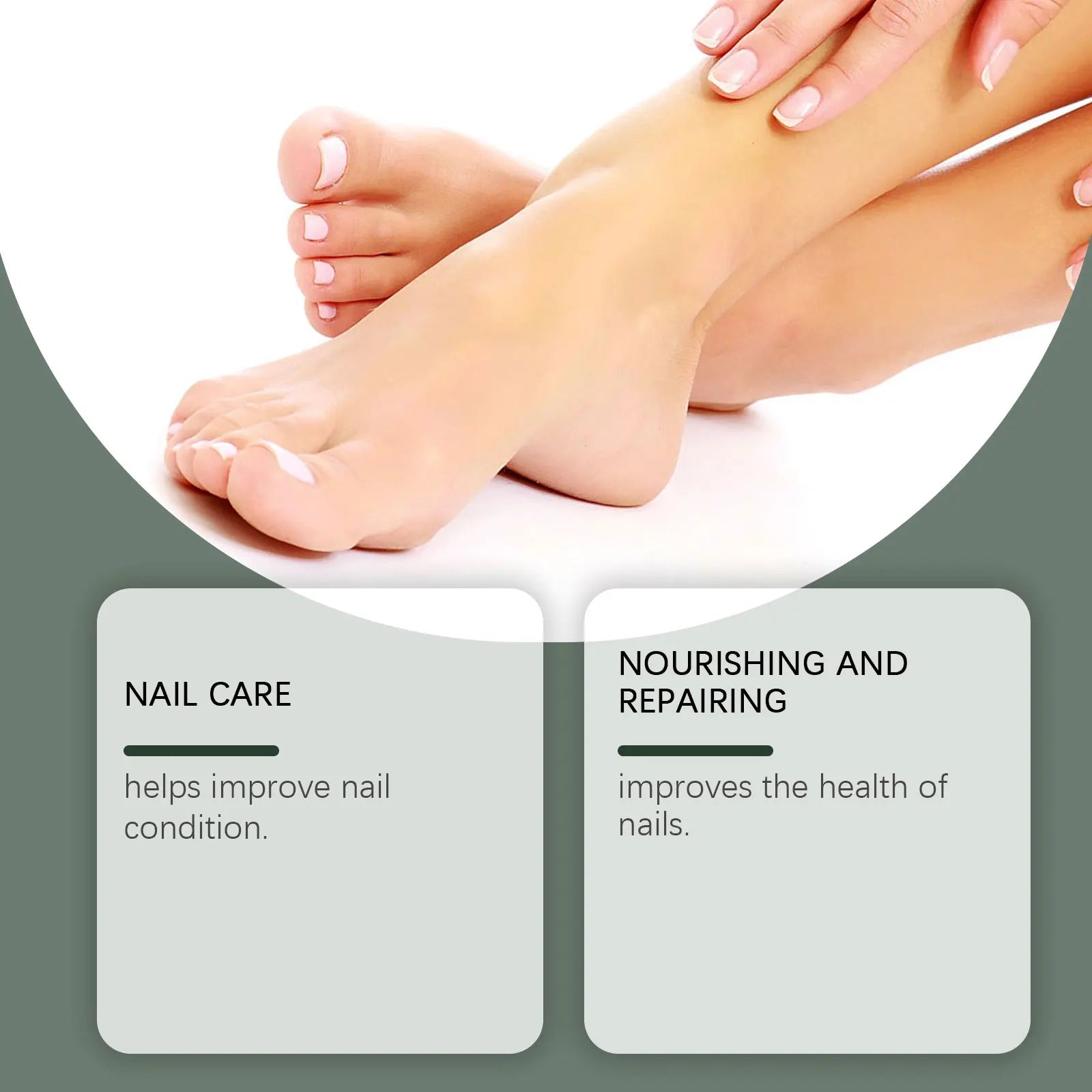 30/60ml Tea Tree Ginger Nail Fungus Care Solution Health Maintenance Repair Nail Discoloration Thickening Hand Foot Nail Care E