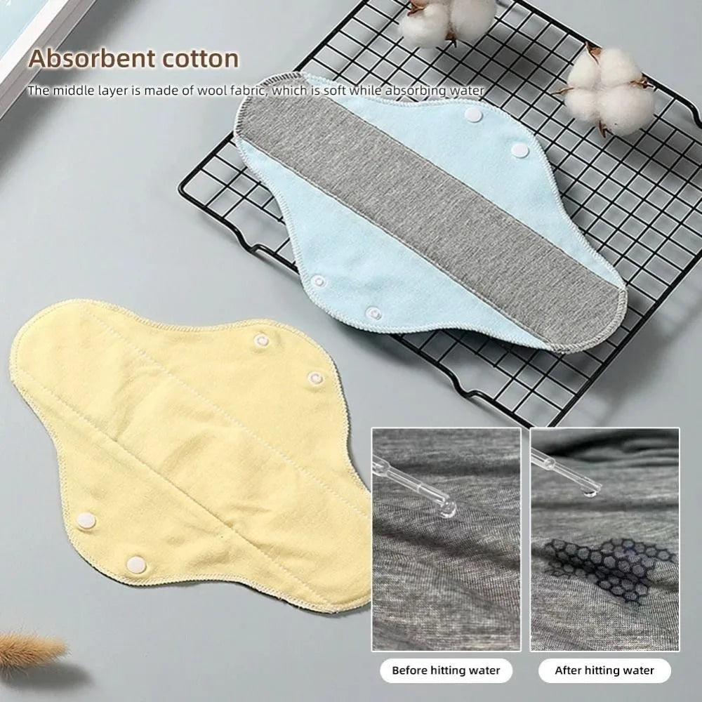 Reusable Adult Diaper Non-slip Soft Washable Panties Panty Liners Cotton Elderly Prevent Urine Leakage Menstrual Cloth Sanitary