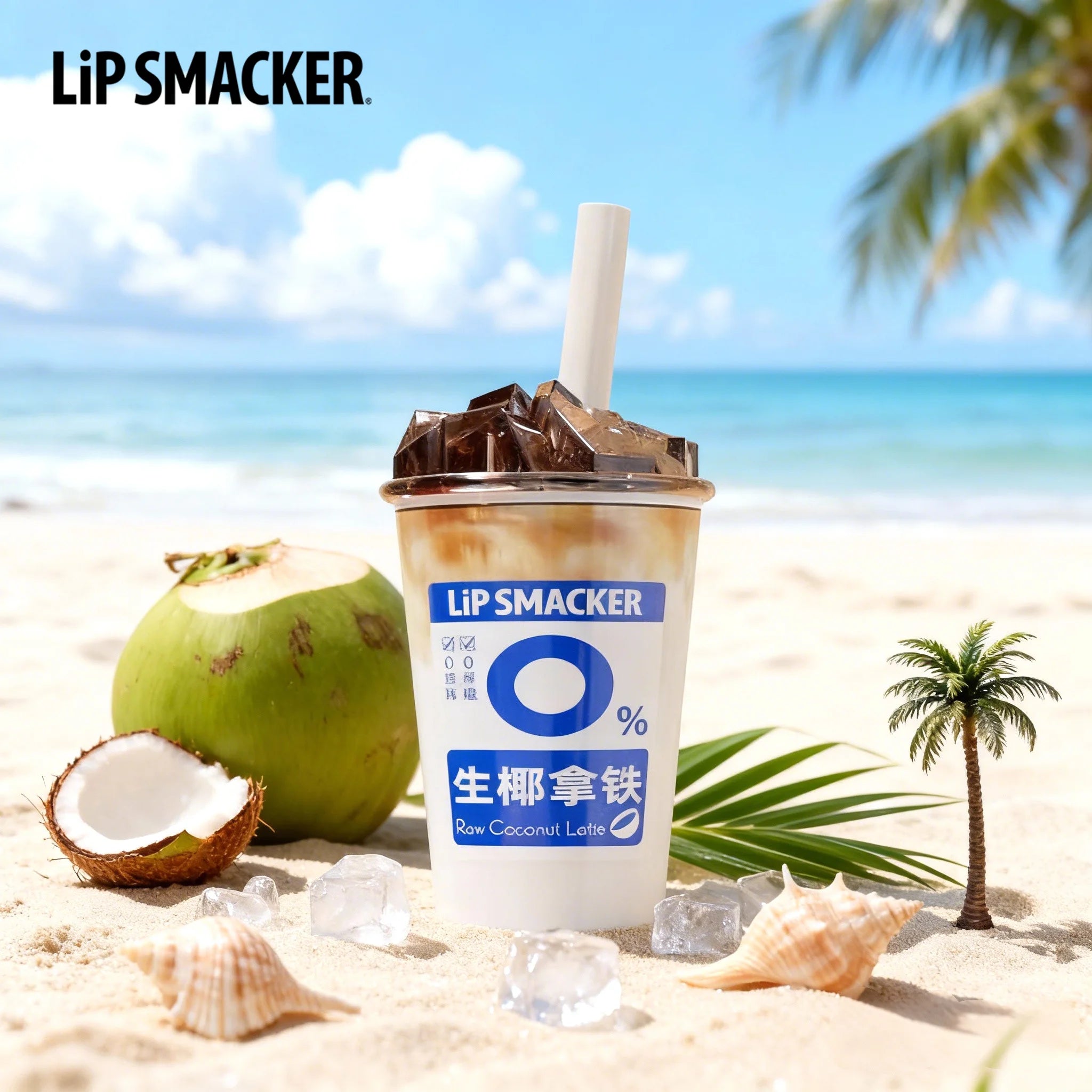 LiP SMACKER Milk Tea & Coffee Series Lip Balm, Moisturizing & Nourishing, Ideal for Autumn & Winter, Perfect as a Gift.