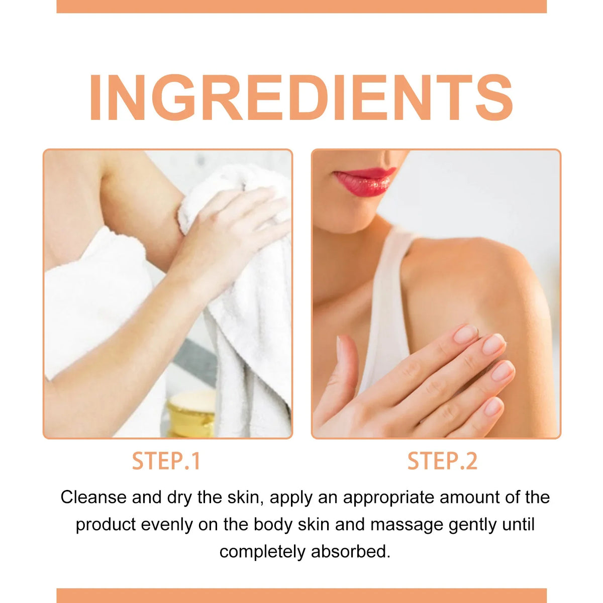 Brightening Body Lotion Knee Thigh Bleaching Nourishing Remove Mela-nin Moisturizing Improve Skin Dullness Whit-ening Body Cream