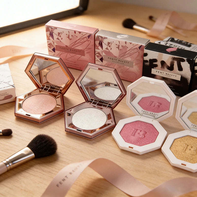 New Fenty Beauty Loose Powder Oil-control Waterproof Matte Setting Powder Makeup Highlighter Powder Lasting Natural Cosmetics