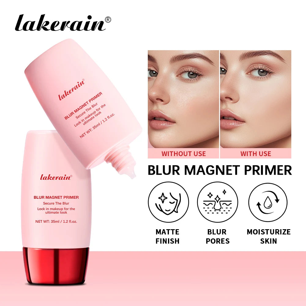 Blur Magnet Primer Base Makeup Smooth Pore Coverage Foundation Moisturizes Even Skin Tone Matte Finish Base Primer Cosmetic