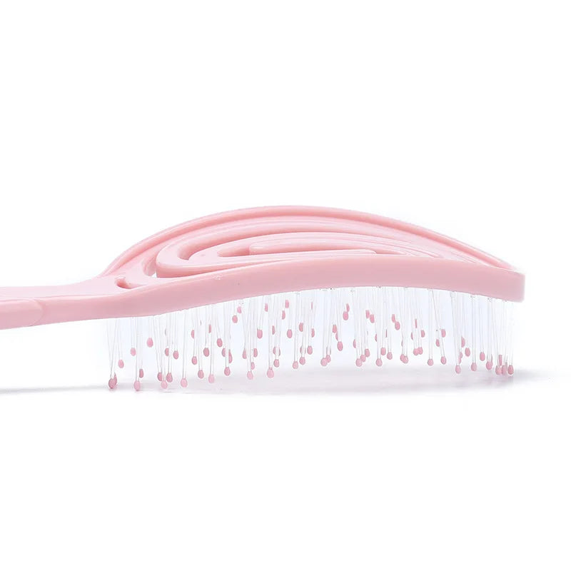 Relaxing Elastic Massage Comb Portable Hair Brush Massage Brush Brushes Head Combs Scalp Massage Brush Wet And Wavy Bundl