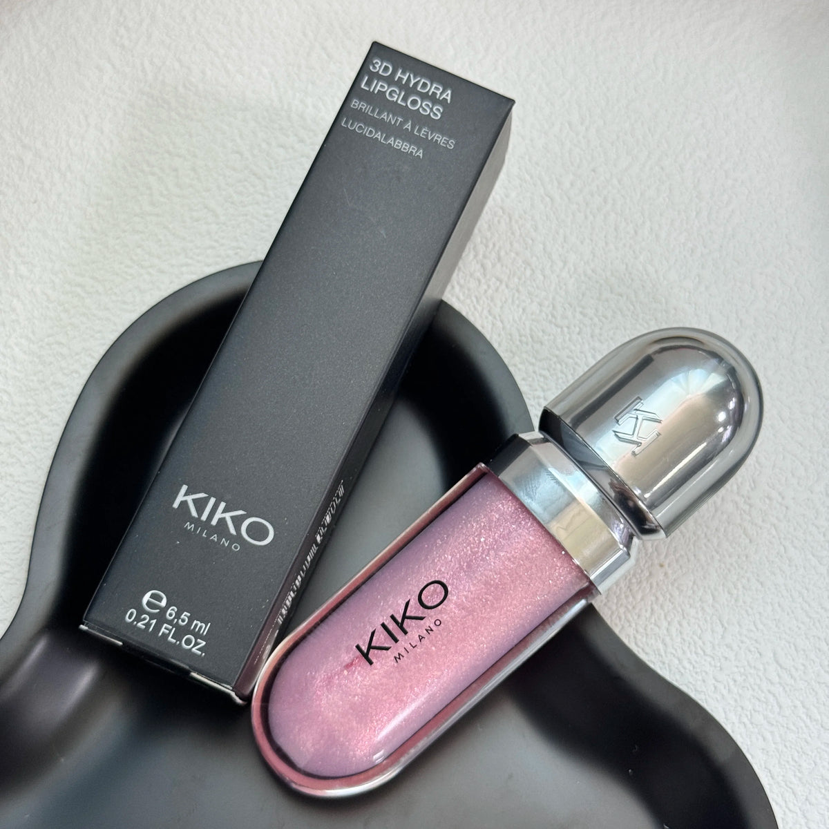 Kiko Double Headed Lipstick Transparent Mirror Non Fading Non Stick Cup Lip Gloss Milk Tea Bean Paste Naked Nature Lip Makeup