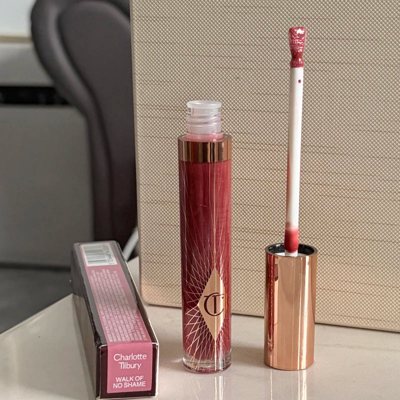 2026 CT Lip Gloss Collagen Lipstick Hydrating Soft Fluffy Head Blush Highlighter Concealer Eyeshadow Palette Fine Powder Texture