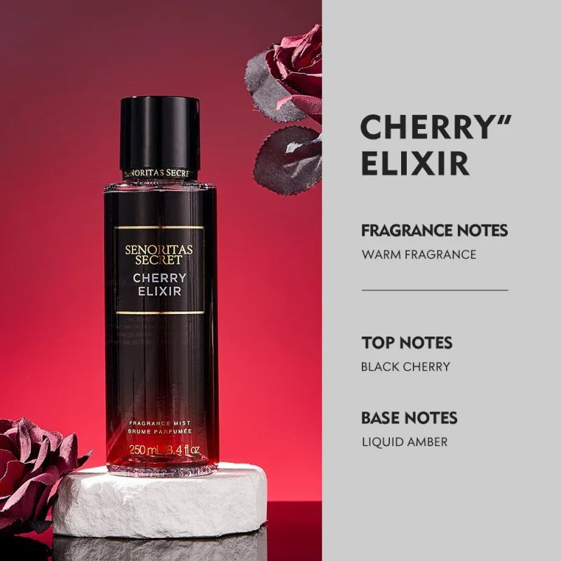 Thai Flower Fruit Perfume Vanilla Fragrance for Women Long-lasting Date Scent Good Girl Parfume Body Spray Floral Mist 250ml