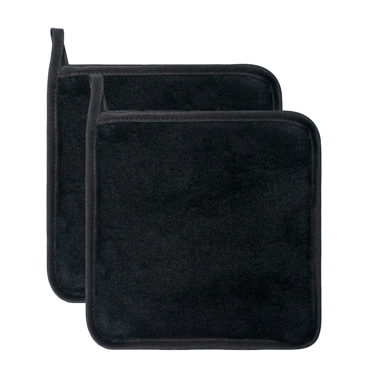 2Pc 15cm Square Makeup Remover Cloth, Makeup Towels Face Washcloth, Makeup Remover Pads Reusable Washable