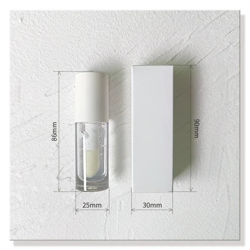 Private Label Lipgloss Plumper Custom Bulk 27 Colors Cute Chunky Pier Tube Moisturizer 7ml Moisturizing Non-fading Glossy Glaze