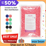 Wax Beans Hot Film Painless Waxing Beads Depilatory Hard Wax Beans Heating Wax Machine Bikini Face Body Hair Removal 500g/1000g