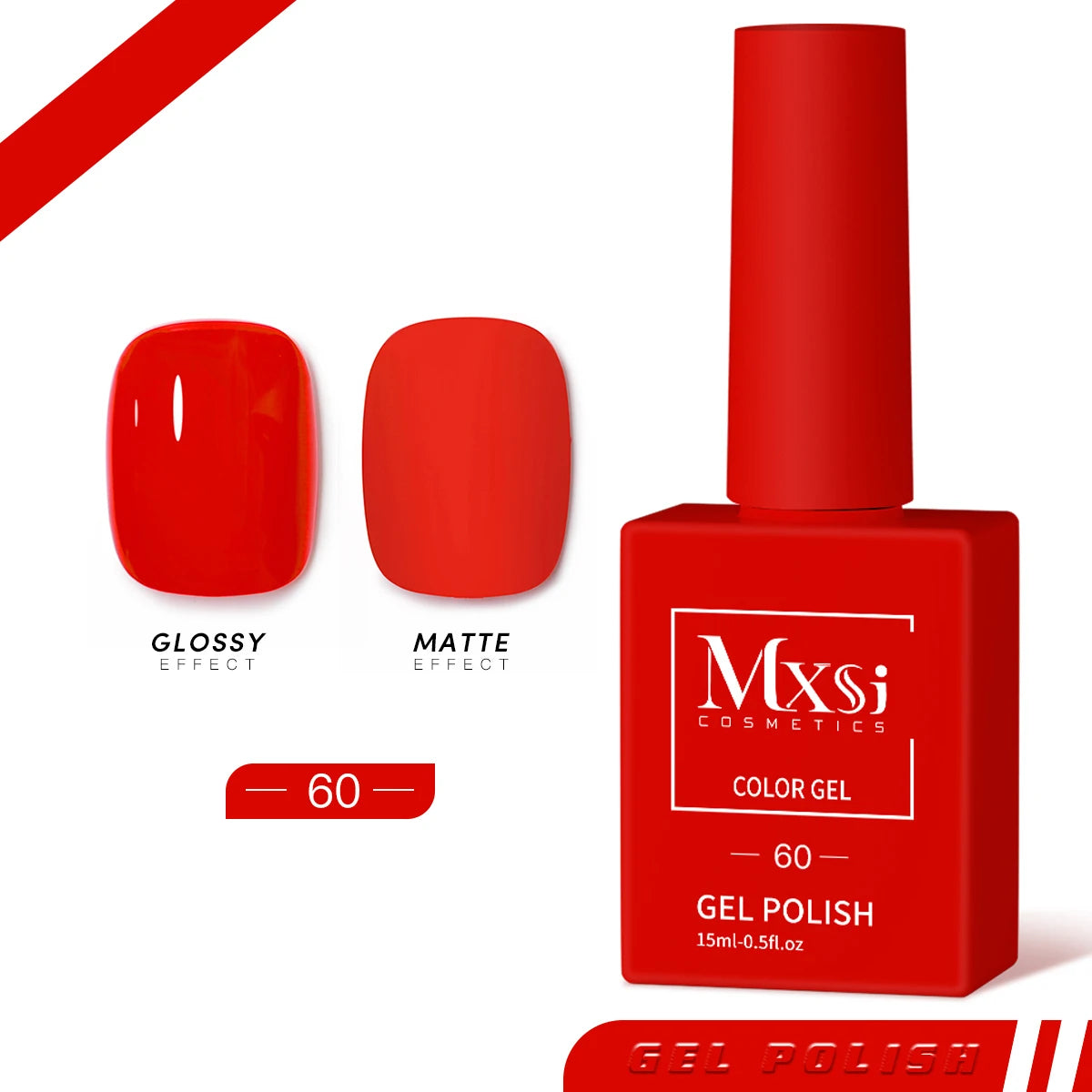 15ml French Gel Nail Polish 60 Colors Nail Supplies Vernis Semi Permanent Nail Art Manicure Soak Off LED UV Gel Nail Varnishes