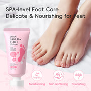 LAIKOU Japan Sakura Foot Cream 50g Exfoliating Moisturizing Softening Dry Rough Skin Foot Care