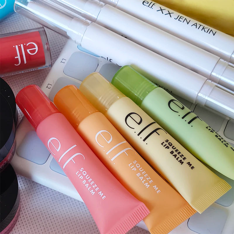 Hot Brand Elf 2Pcs Duo Set Mango-Watermelon Mint-Chocolate Bubblegum-Cherry Lip Balm Lasting Moisturizer Lip Gloss Cosmetics