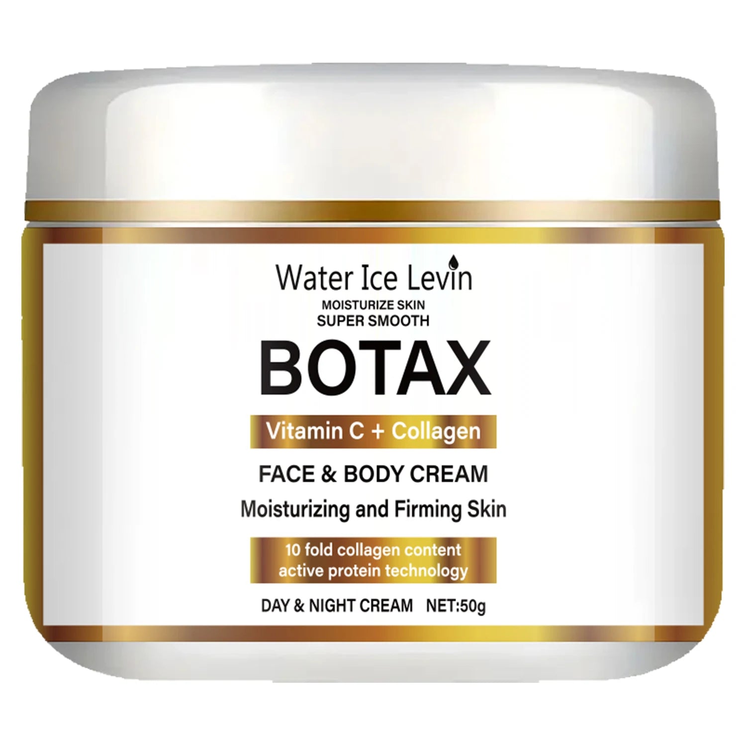 Niacinamide Collagen Cream, Firming Facial Moisturizing Cream, Day and Night Use, Containing Vitamin C, Moisturizing and Nourishing Sensitive Skin
