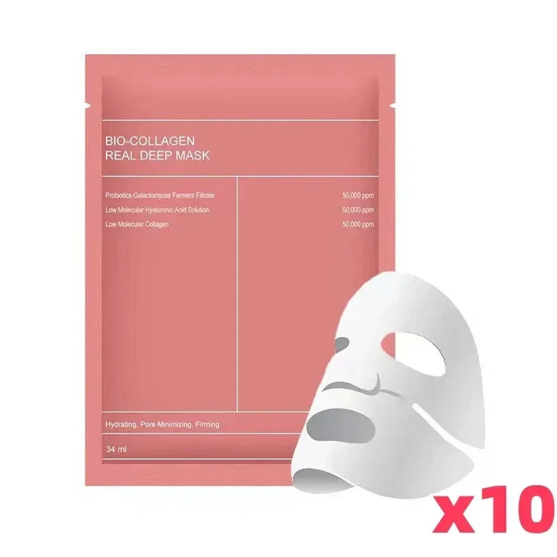 Deep Collagen Anti Wrinkle Lifting Mask Collagen Face Mask Overnight, Deep Collagen Mask for Lifting Firming Moisturizing