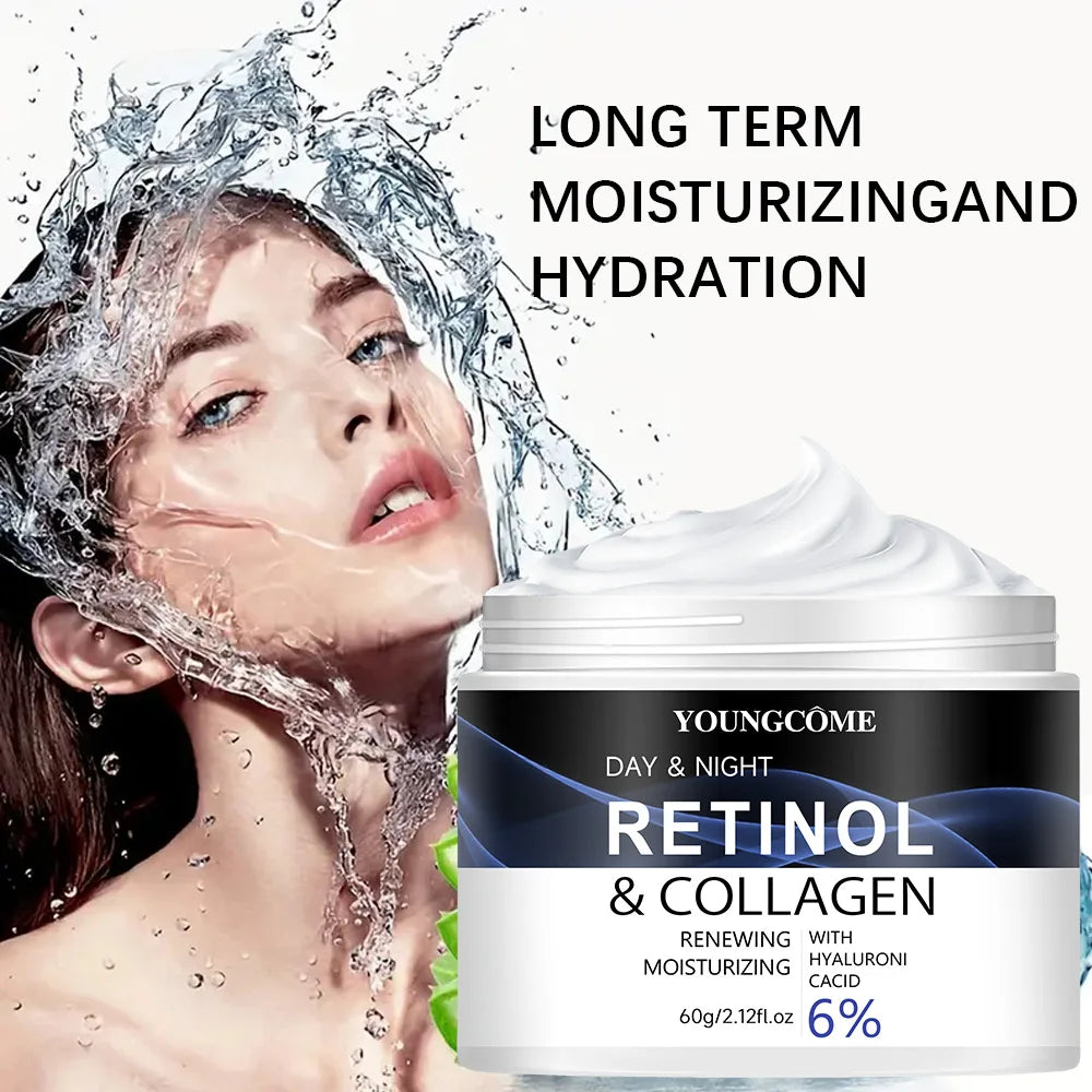 YOUNGCOME Retinol Face Cream Anti-wrinkle  Moisturizing Brightening Hydrating Smooth Wrinkles Firming Facial Face Skin Care
