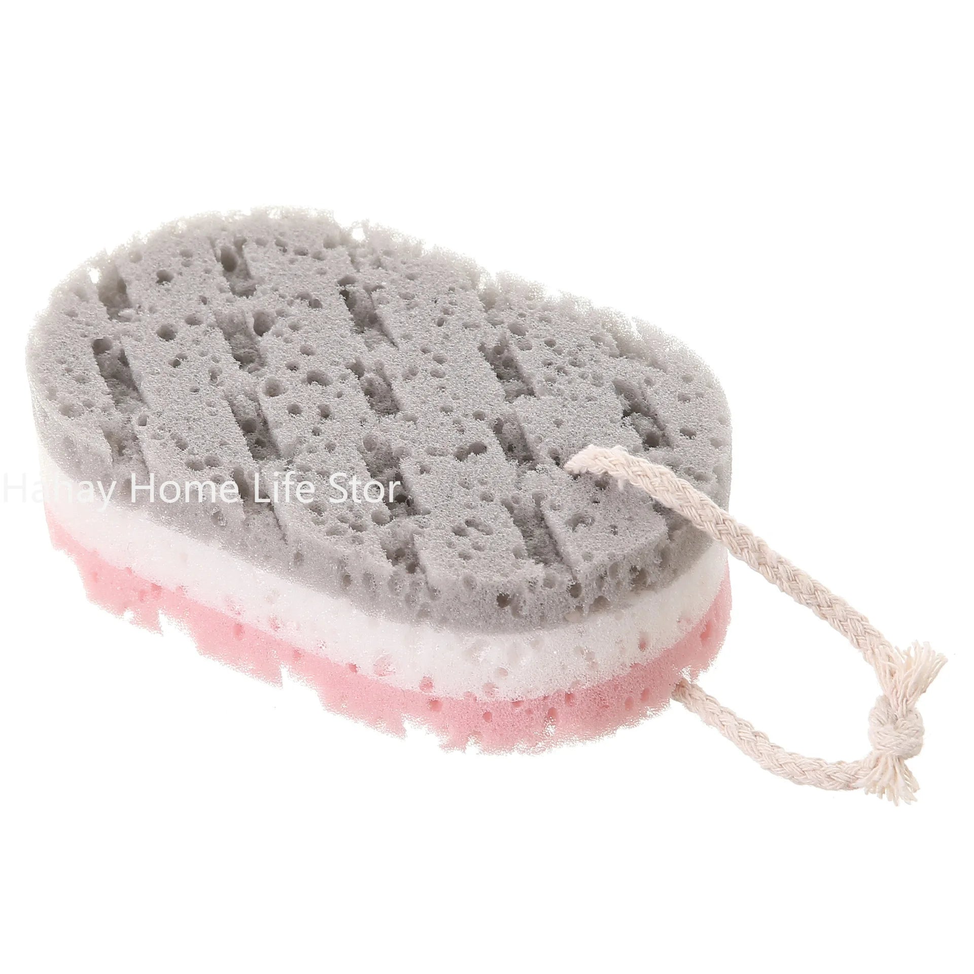 New Sponge Bath Ball Shower Rub Body Exfoliation Massage Brush Scrubber Tool Sponge Bathroom Accessory Supply Brush Home  Brush