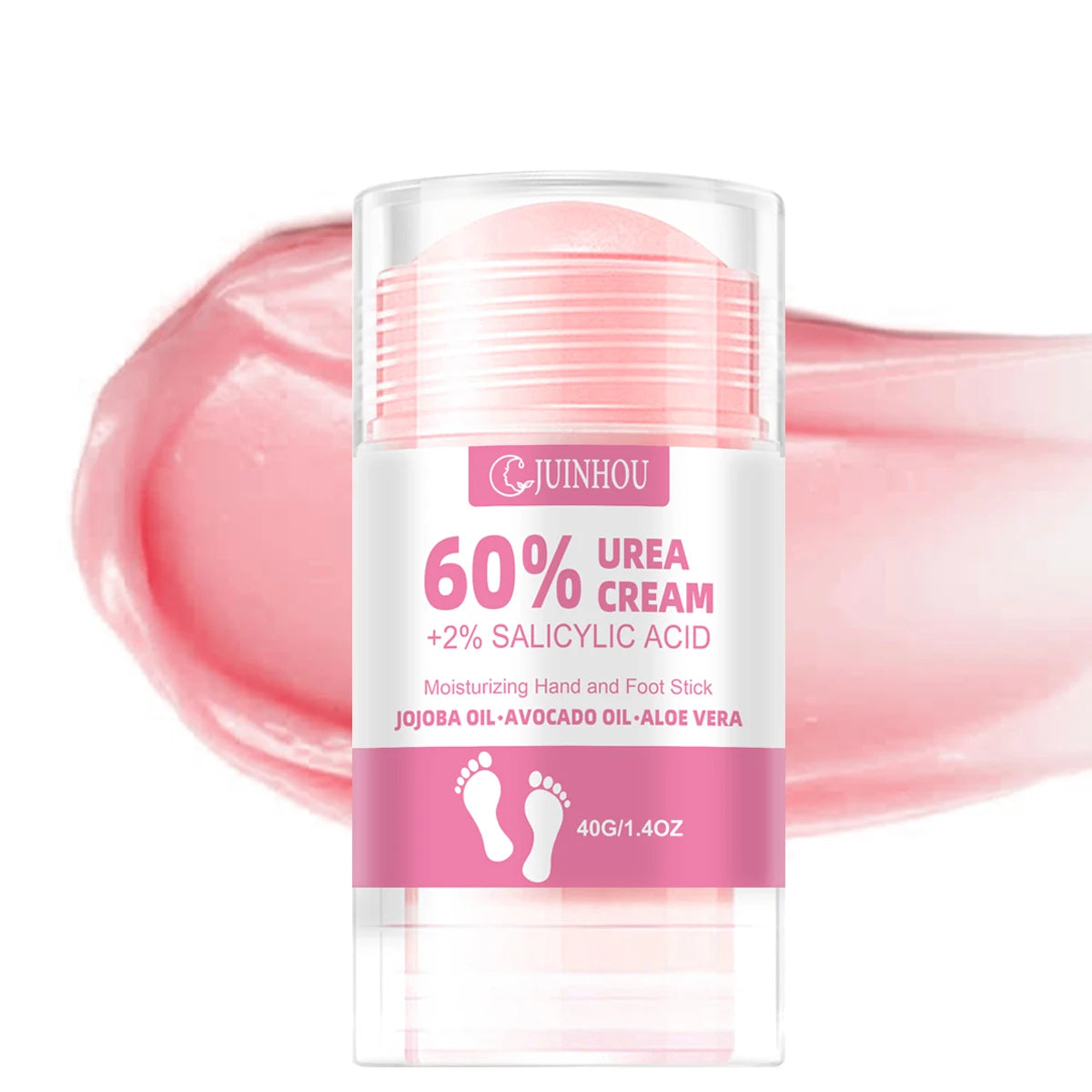 JUINHOU 60%Urea Hands and Feet Cream Powerful Repair Intensely Moisturizes Hand and Feet Refreshing and Non-greasy Portable