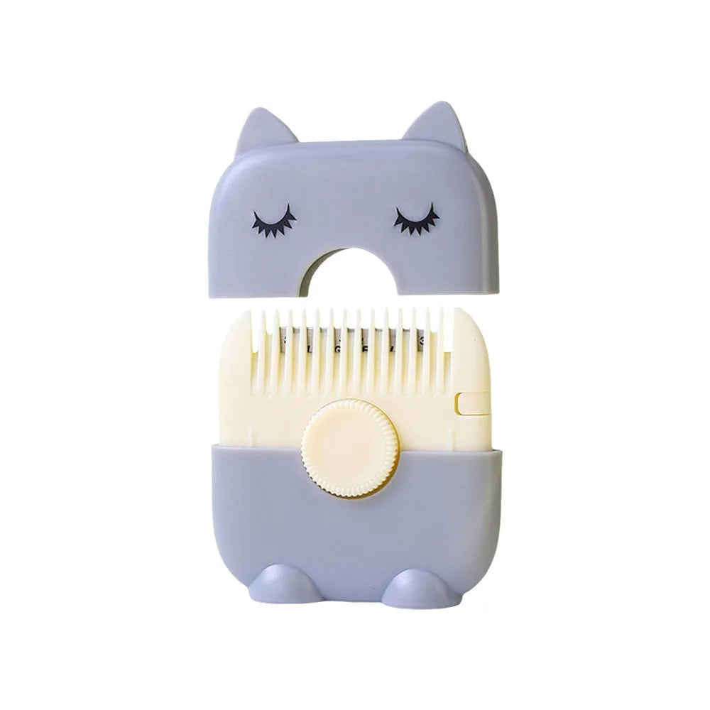 2 In 1 Baby HairCut And Hairdressing Comb Trim Bangs And Broken Hair Bangs Trimmer Manual Portable Children's Hair Clipper
