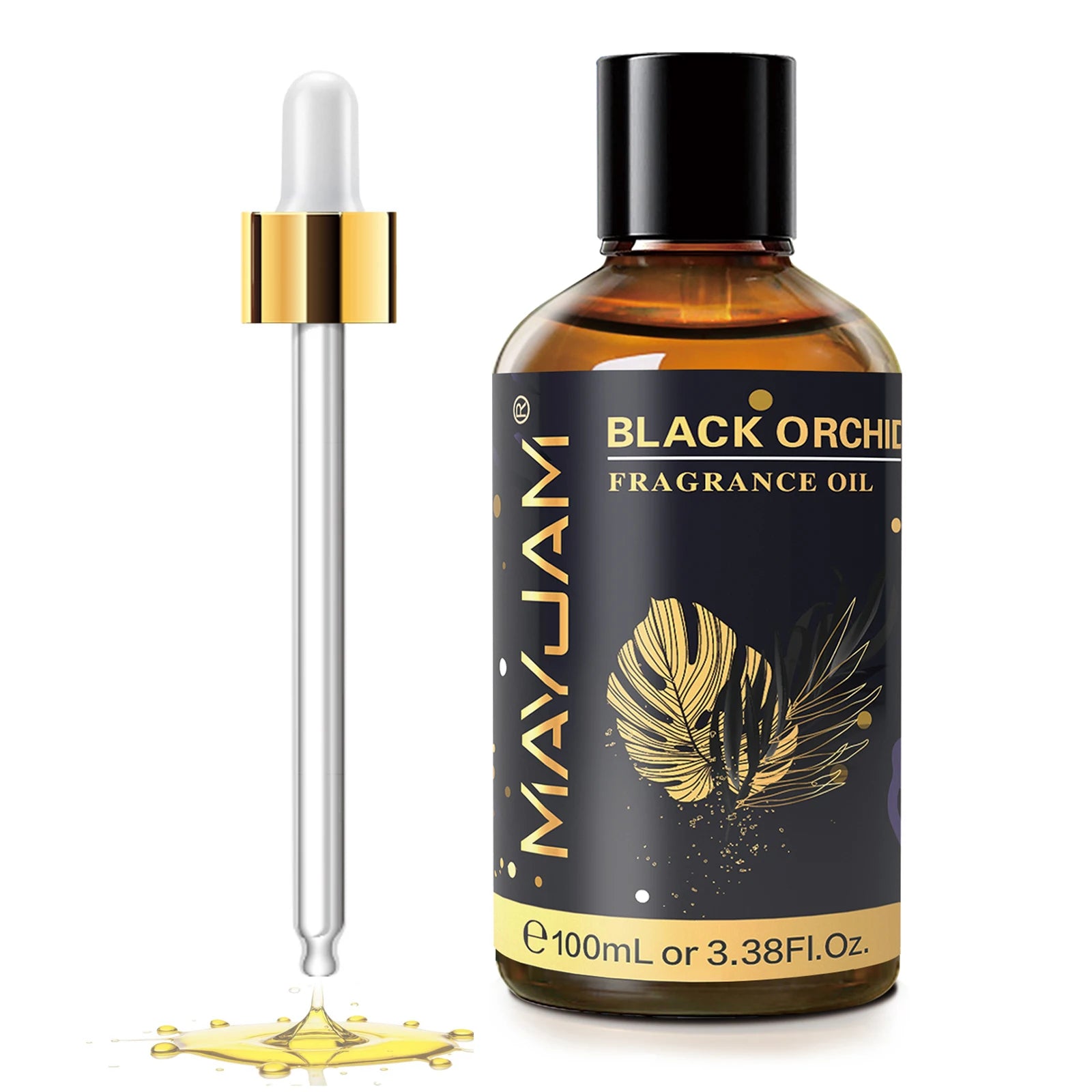 MAYJAM 100ml Fragrance Oils with Dropper For Humidifier Car Diffuser White Musk Bubble Gum Sea Breeze Freesia Baby Powder