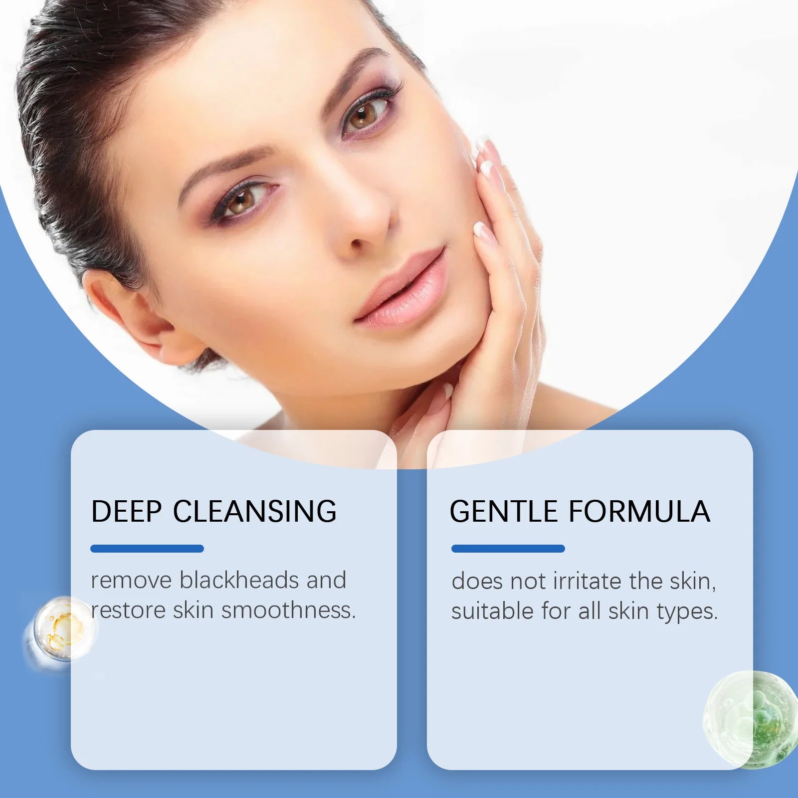 Pore Cleaning Mud Mask Blackhead Remover With AHA BHA PHA Peel Off Deep Cleansing Exfoliator For Oily Acne Skin Minimize Pores
