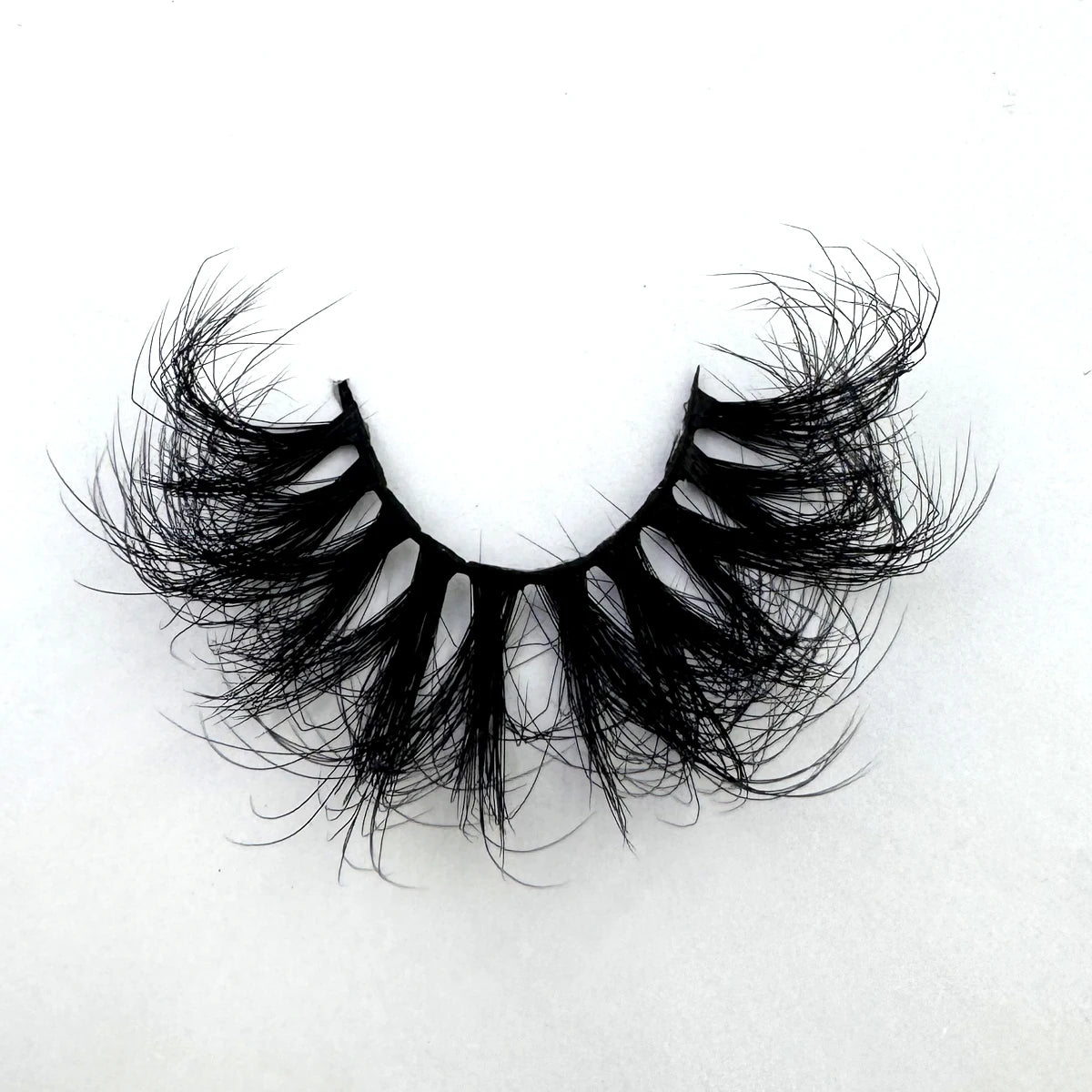 7 Pairs Fluffy Lashes 10-25mm 3D Mink Lashes Long Thick Natural False Eyelashes Wholesale Lashes Vendors Makeup Mink Eyelashes