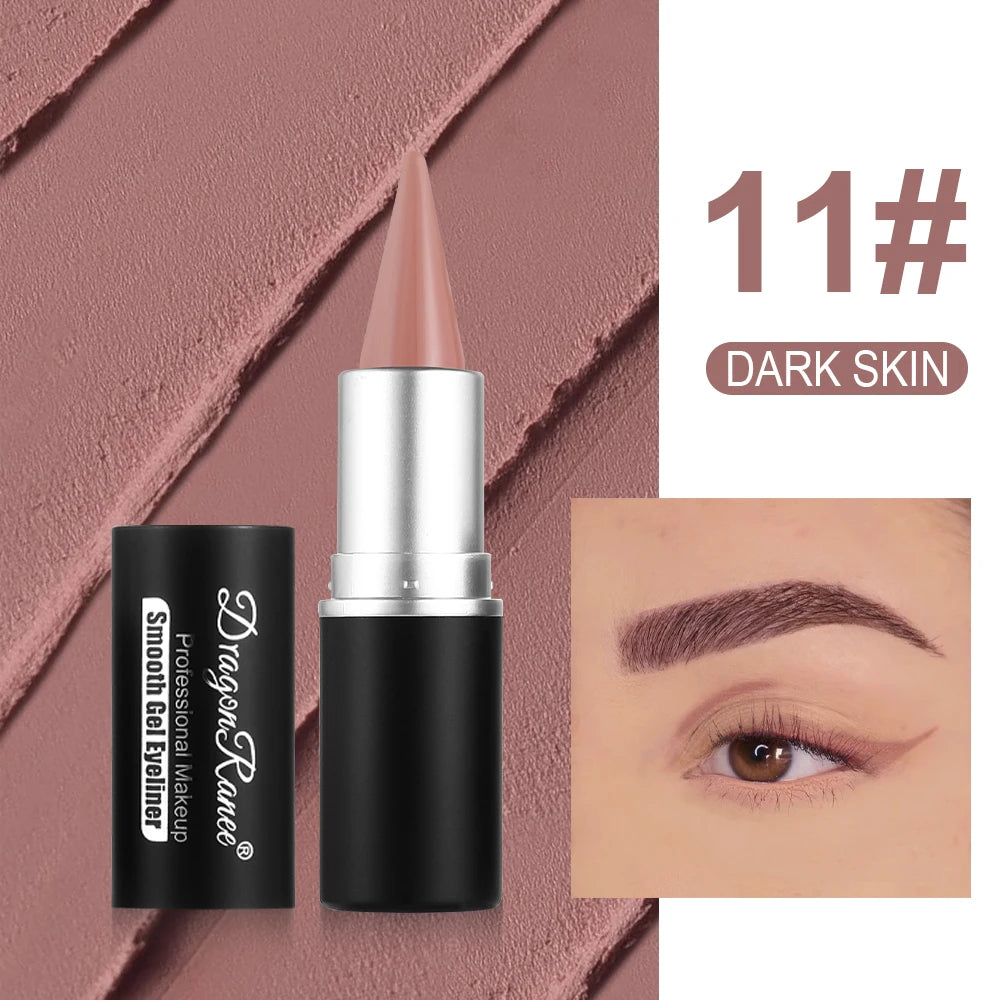 Colored Eyeliner Is Waterproof and Sweat-Proof, Does Not Smudge, Easy for Beginners to Use, Green, Purple, Black, Long-Lasting, Does Not Come Off, Eyeliner Pen for Festival Performance Makeup
