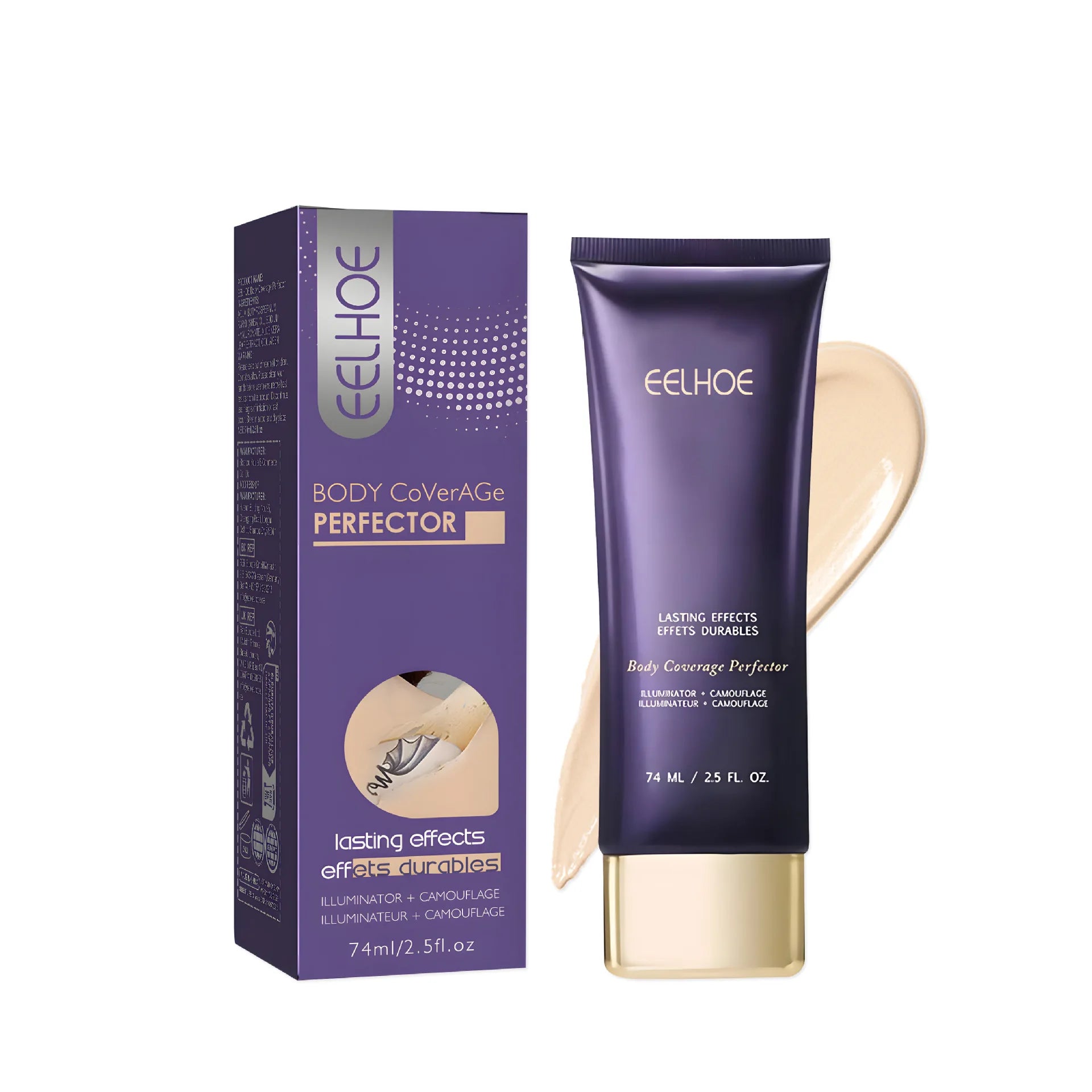 EELHOE Body Concealer Full Coverage Flawless Long Lasting Scar Cover Blemishes Natural Finish Professional Waterproof Concealer