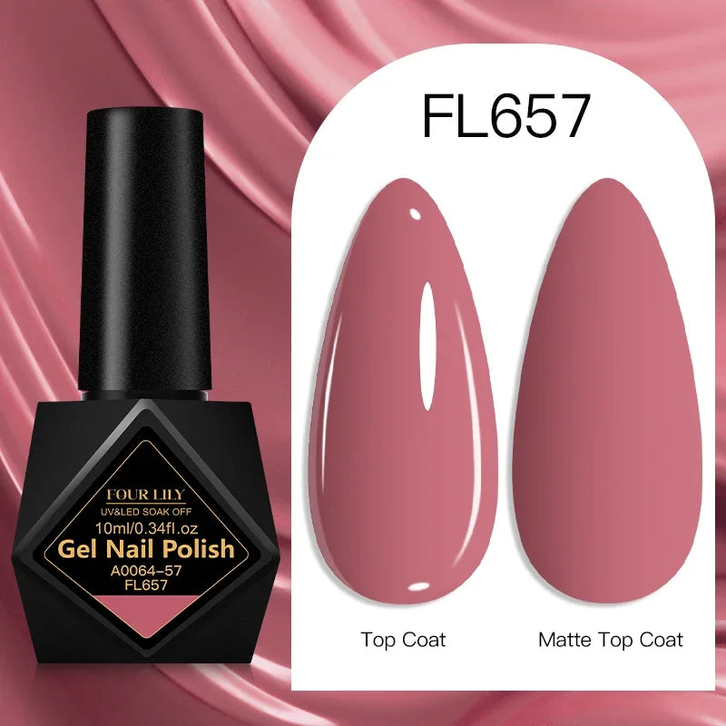10ml Gel Nail Polish 162 Colors Nail Supplies Vernis Semi Permanent Nail Art Manicure Soak Off LED UV Gel Nail Varnishes Summer
