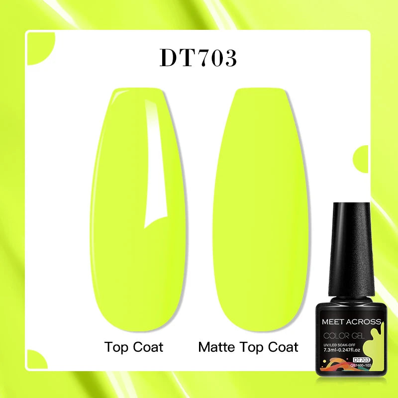 MEET ACROSS 7ml Porcelain White Cat Eye Gel Polish Holographic Glitter Magnetic Galactic Effect Gel Nail Polish Soak Off UV Gel