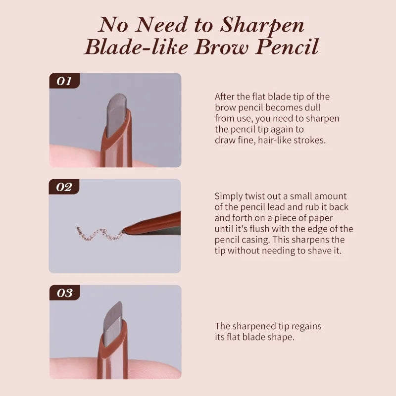 Flower Knows Sweetie Bear Dual Ended Brow Gel and Pencil Set Waterproof Long Lasting Smudge Proof Natural Eyebrow Makeup Kit