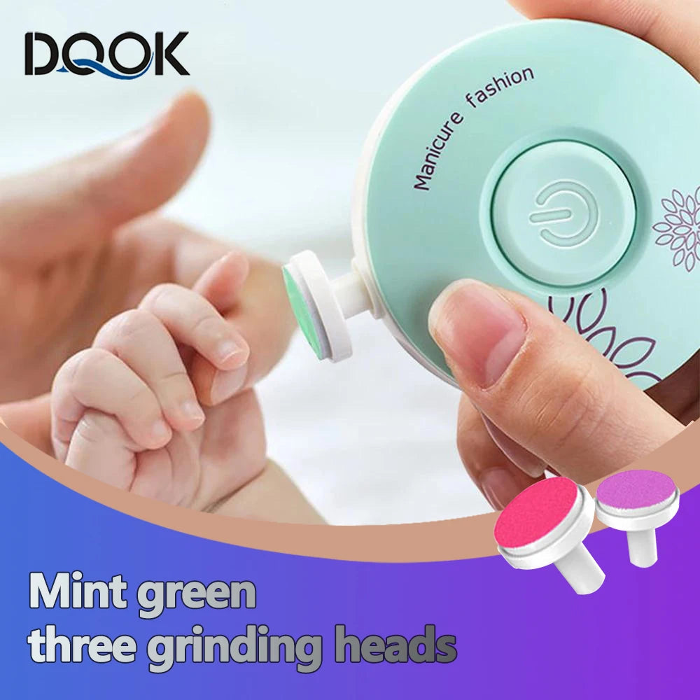 Baby Electric Nail Clippers, Children's Nail Polishing Tools, Baby Manicure Scissors, Baby Hygiene Kits, Newborn Nail Trimmers