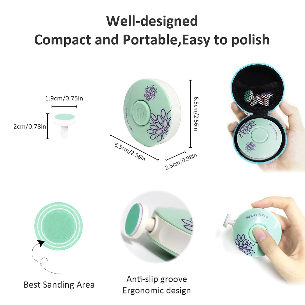 Baby Electric Nail Clippers, Children's Nail Polishing Tools, Baby Manicure Scissors, Baby Hygiene Kits, Newborn Nail Trimmers